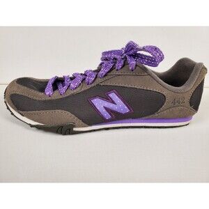 New Balance 442 Shoes Sneakers Women's US 7.5 B Gray Purple WL442TP3